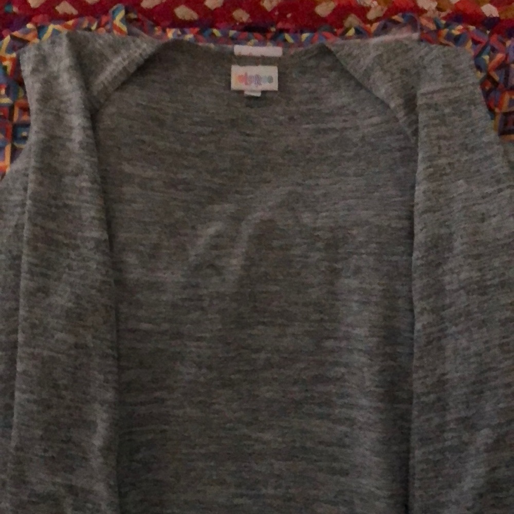 Grey Lularoe Joy Vest